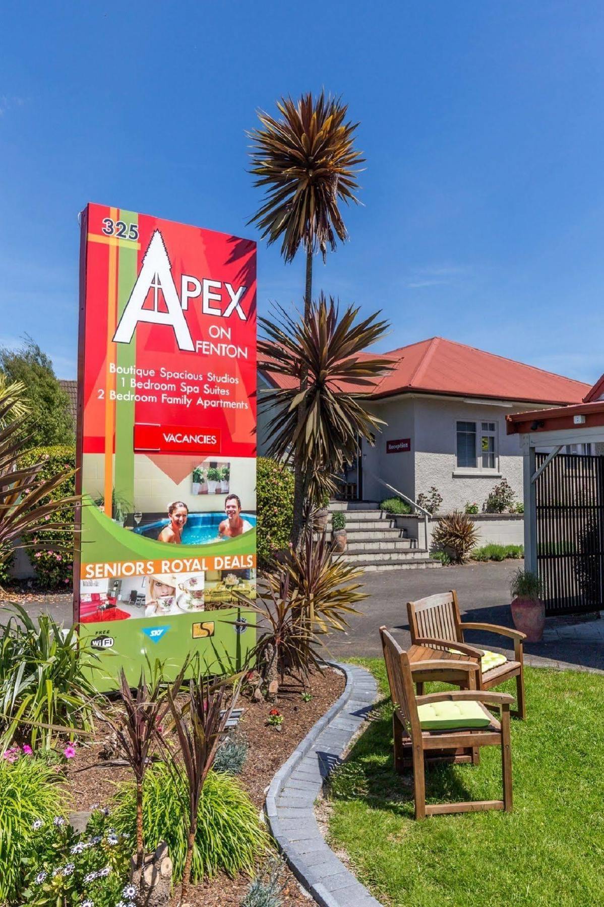 Apex On Fenton Motel Rotorua Exterior foto